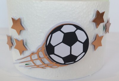 Soccer Player Cake Topper - image3